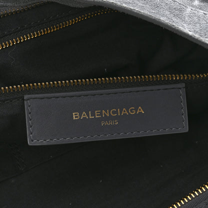 Balenciaga Suede Gold Metallic Edge Hardware City Gris Plomb 7 of 15