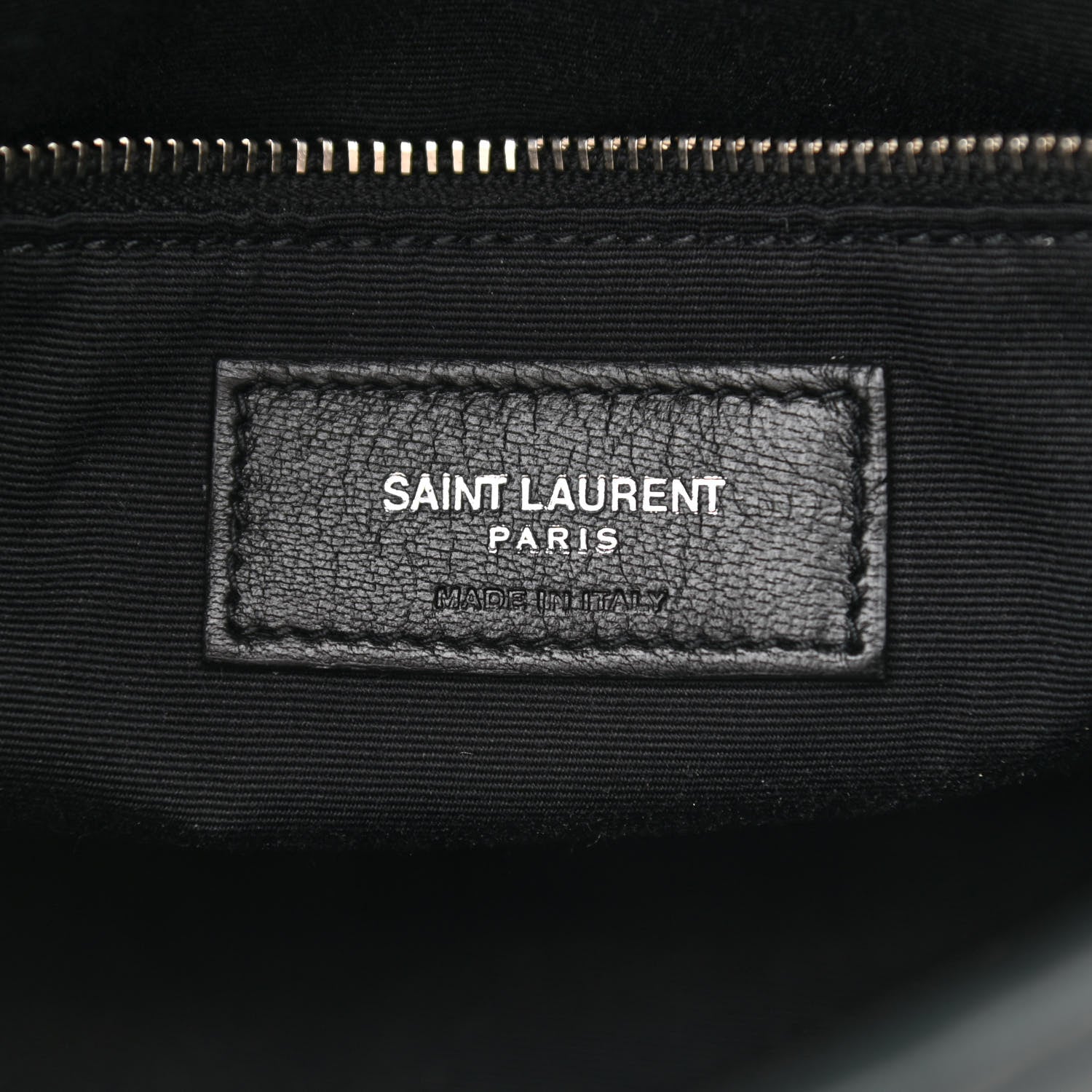 Saint Laurent Lambskin Quilted Toy Loulou Puffer Monogram Chain Satchel Storm 8 of 10