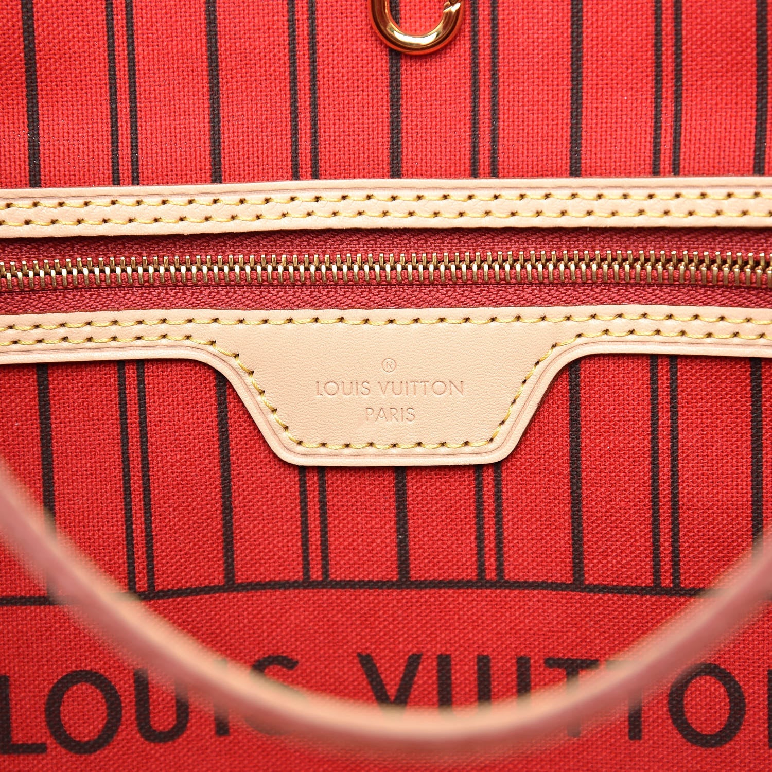 Louis Vuitton Monogram Neo Neverfull MM Cherry 9 of 13