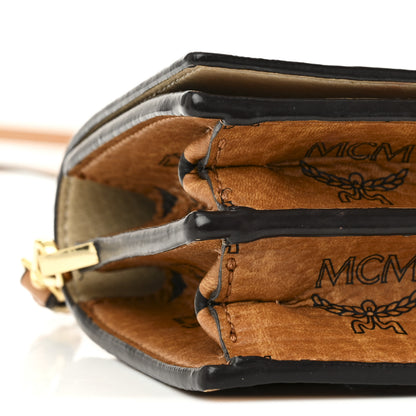 MCM Visetos Rabbit Crossbody Cognac 8 of 10