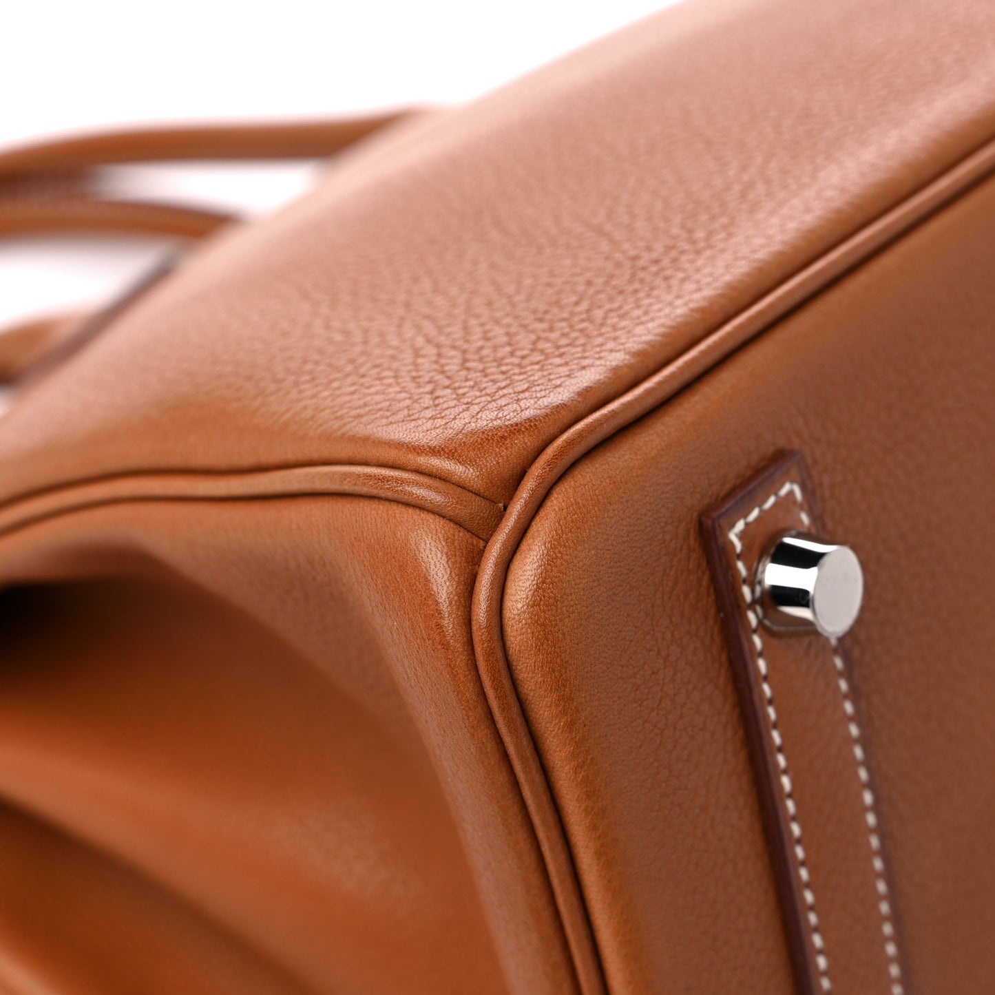 Natural Barenia Faubourg Birkin 30 Fauve