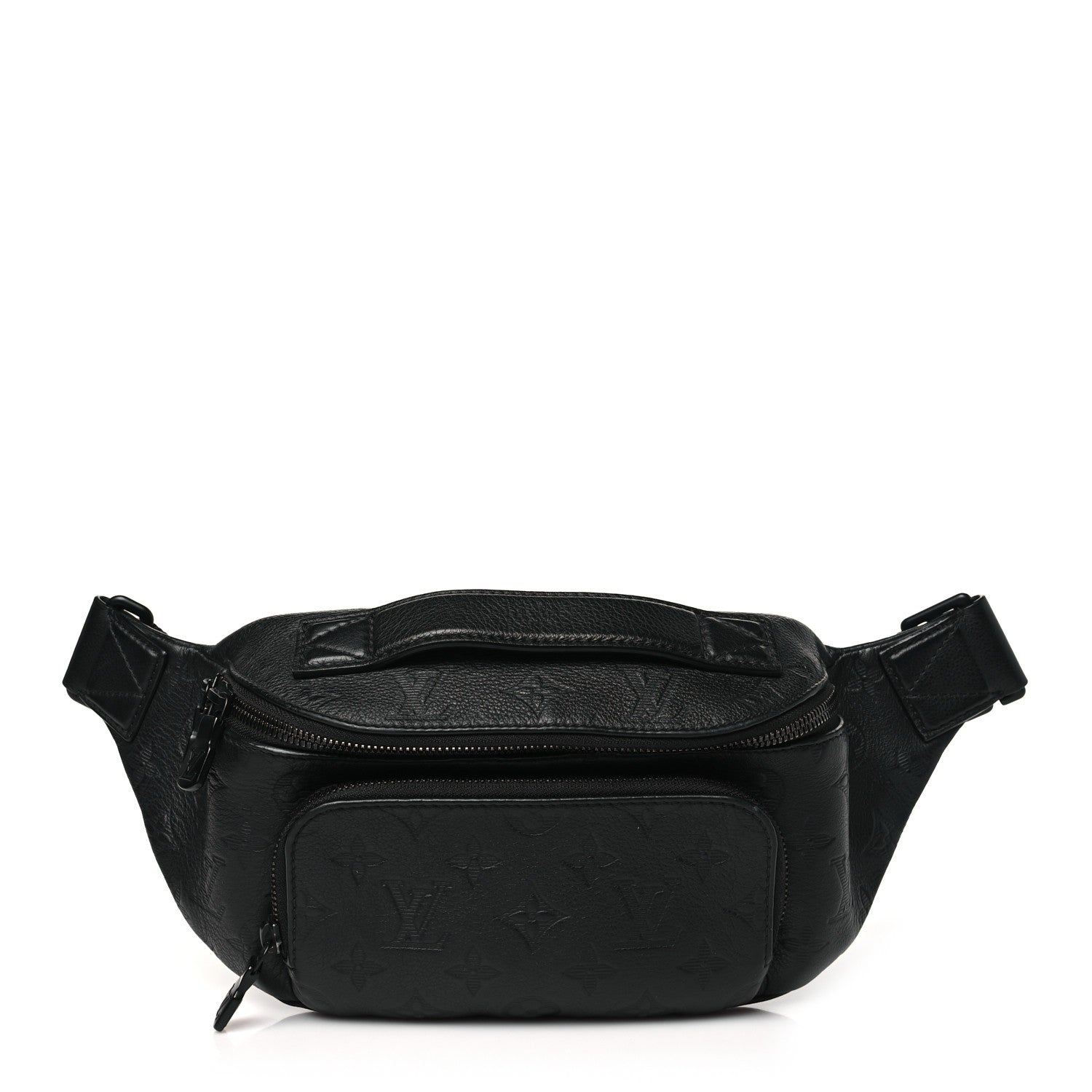 Louis Vuitton Monogram Shadow Rush Bumbag Black 1 of 9