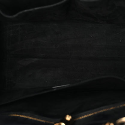 Christian Dior Calfskin Archicannage Medium Essential Tote Black 4 of 11