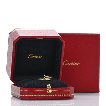 Cartier 18K Yellow Gold Small Juste Un Clou Ring 55 7.25 5 of 5