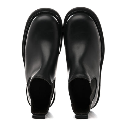 Bottega Veneta Military Calfskin Lug Chelsea Ankle Boots 41 Black 2 of 12