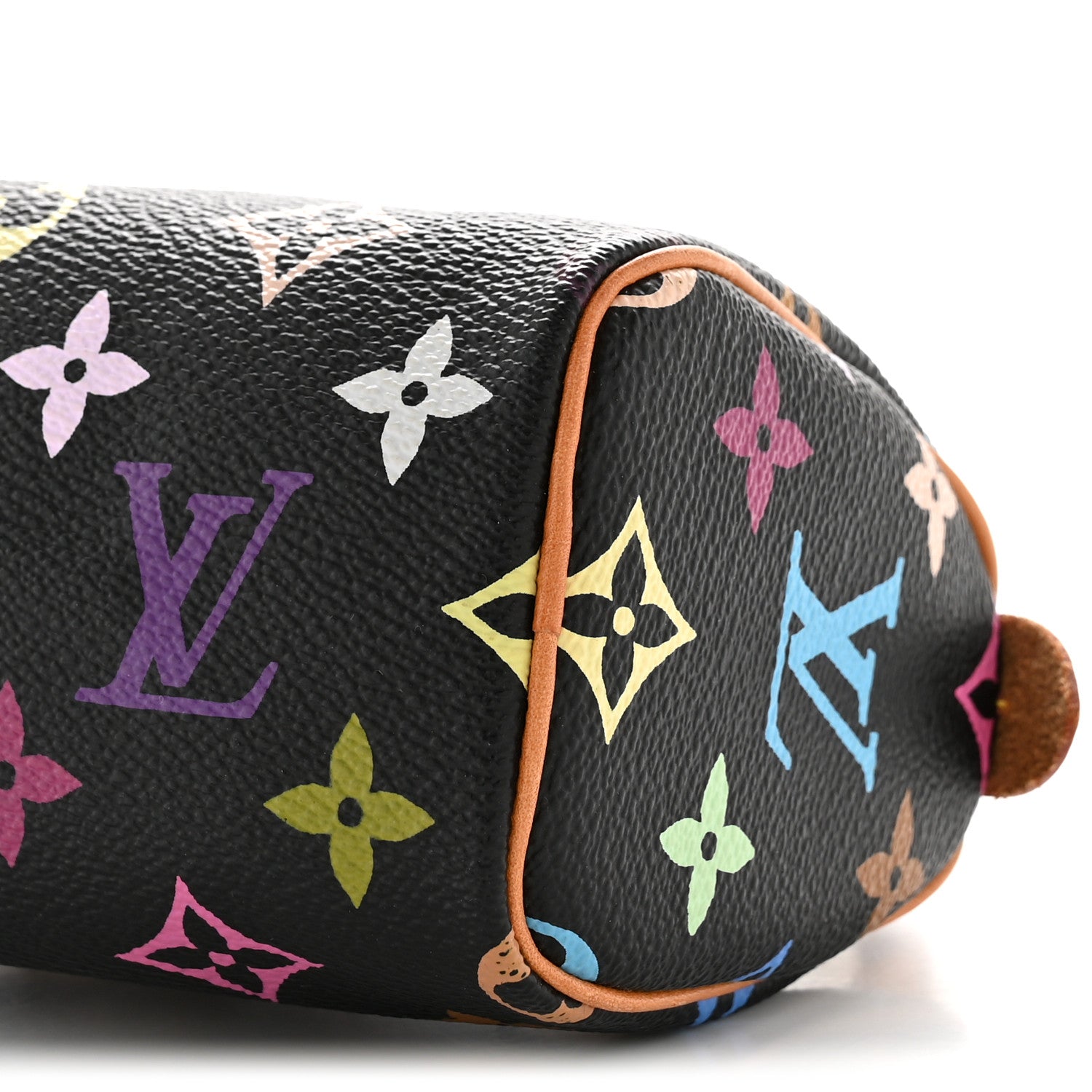 Louis Vuitton Monogram Multicolor Mini Sac HL Speedy Black 10 of 13