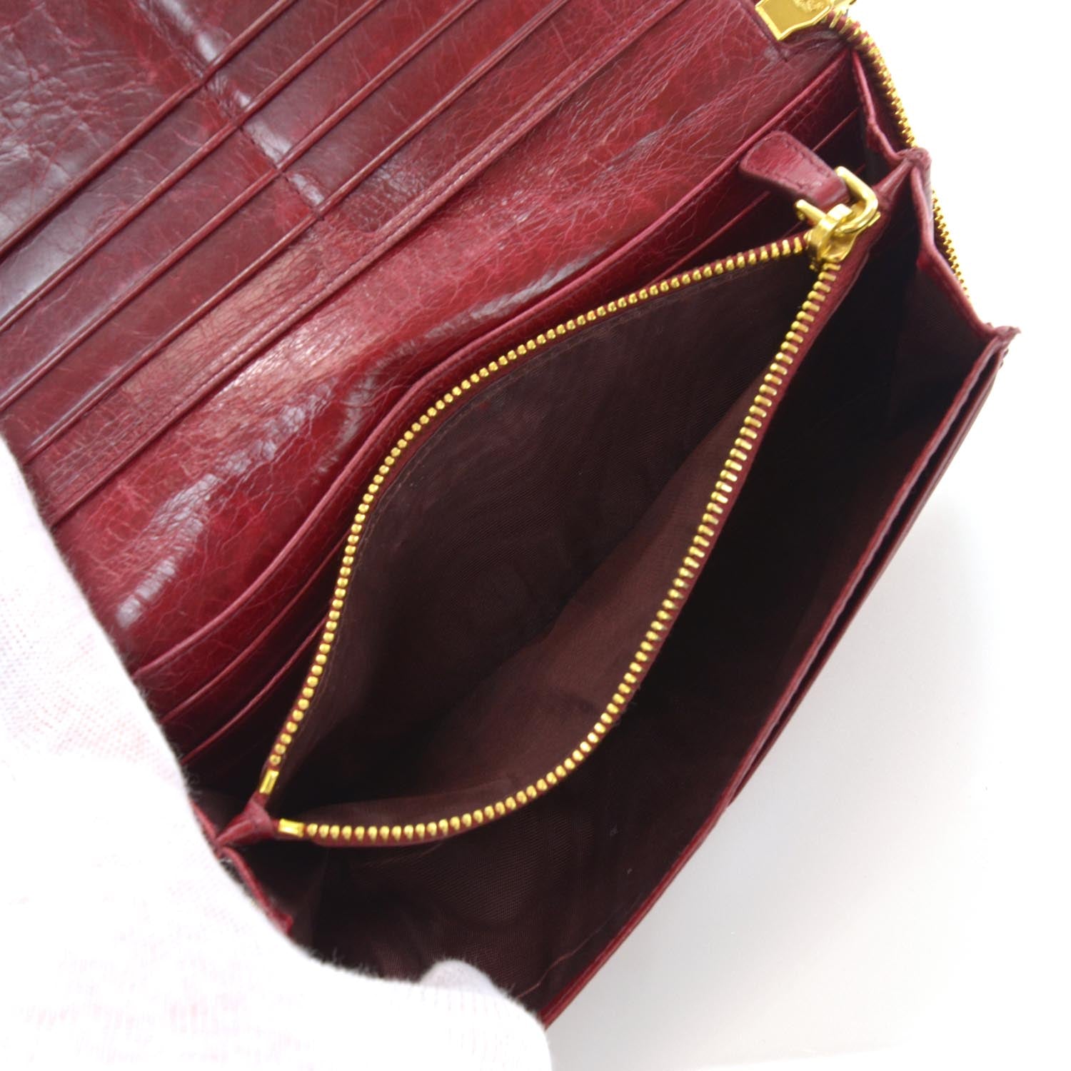 Miu Miu Matelasse Wallet Red 7 of 8