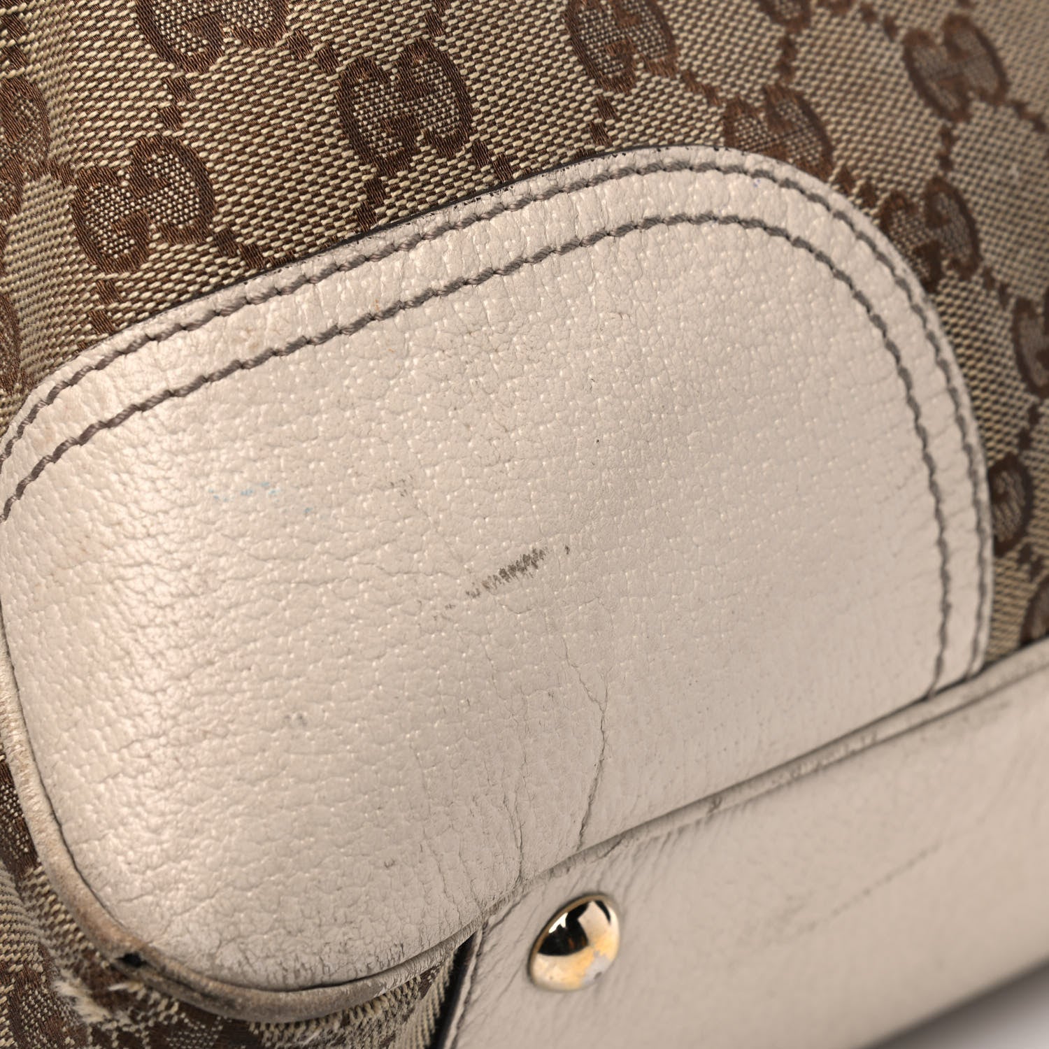 Gucci Monogram Large Princy Tote Off White 17 of 22