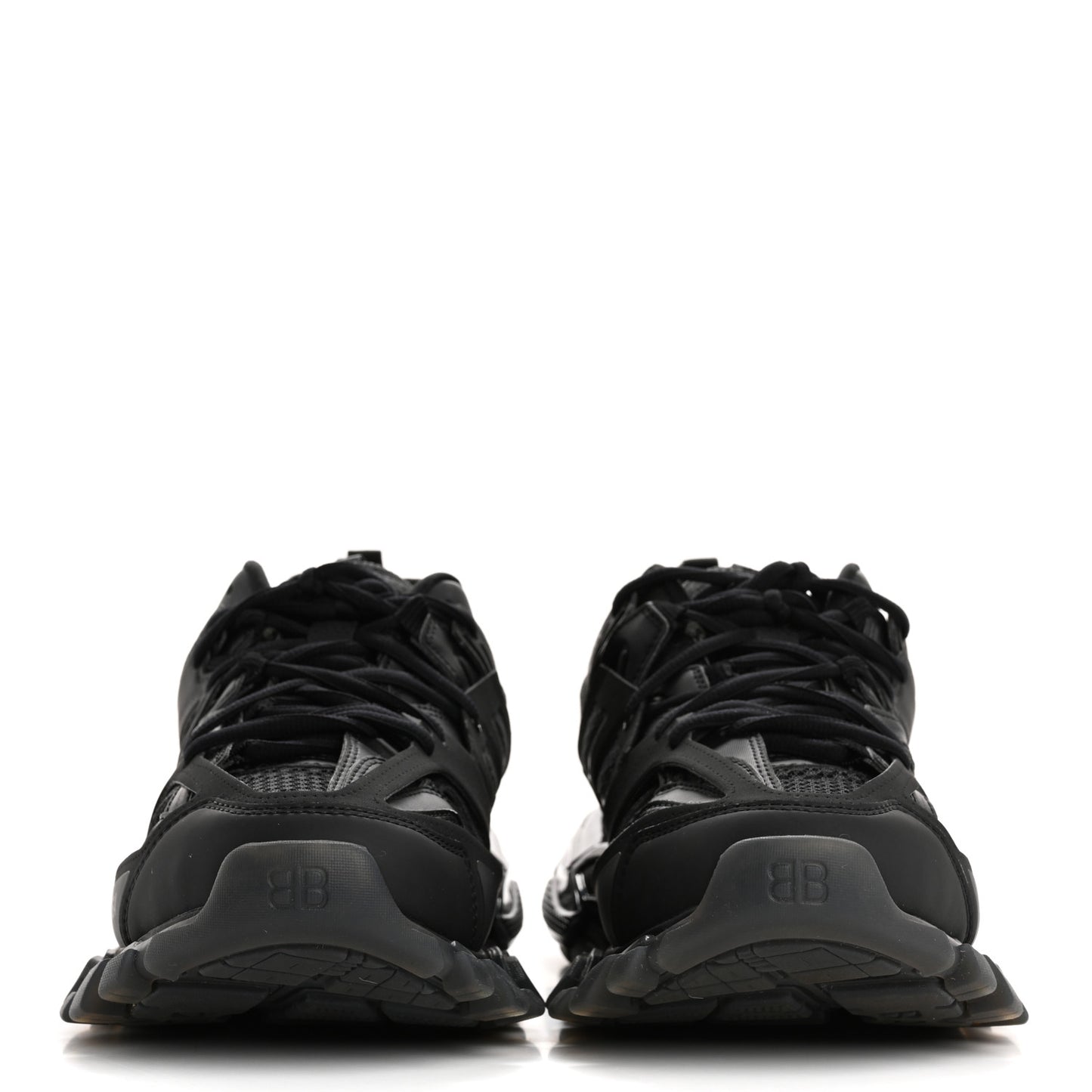 Mesh Nylon Mens Track Sneakers 40 Black