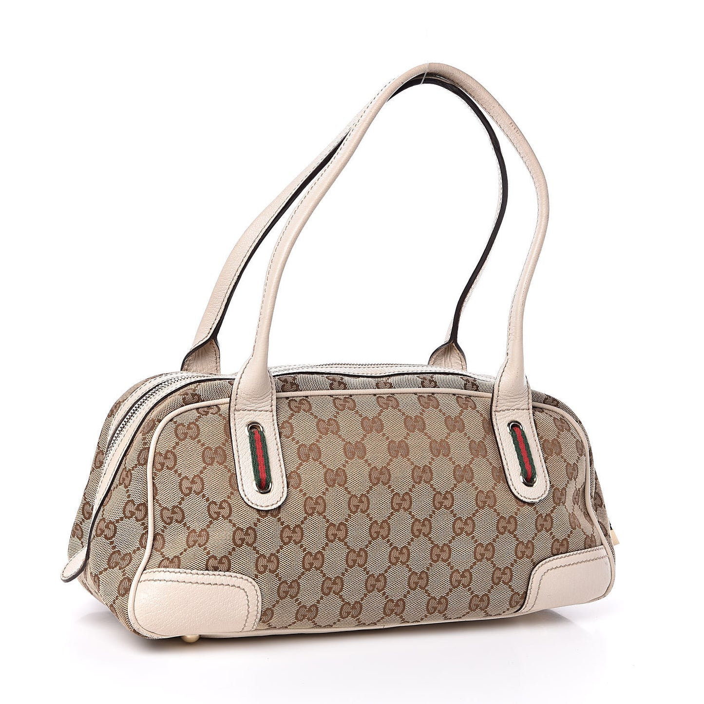 Monogram Small Princy Satchel Off White