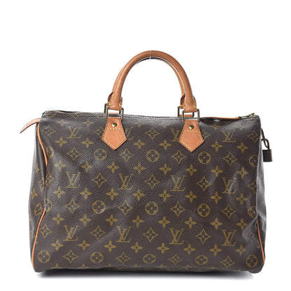 Louis Vuitton Monogram Speedy 35 1 of 10