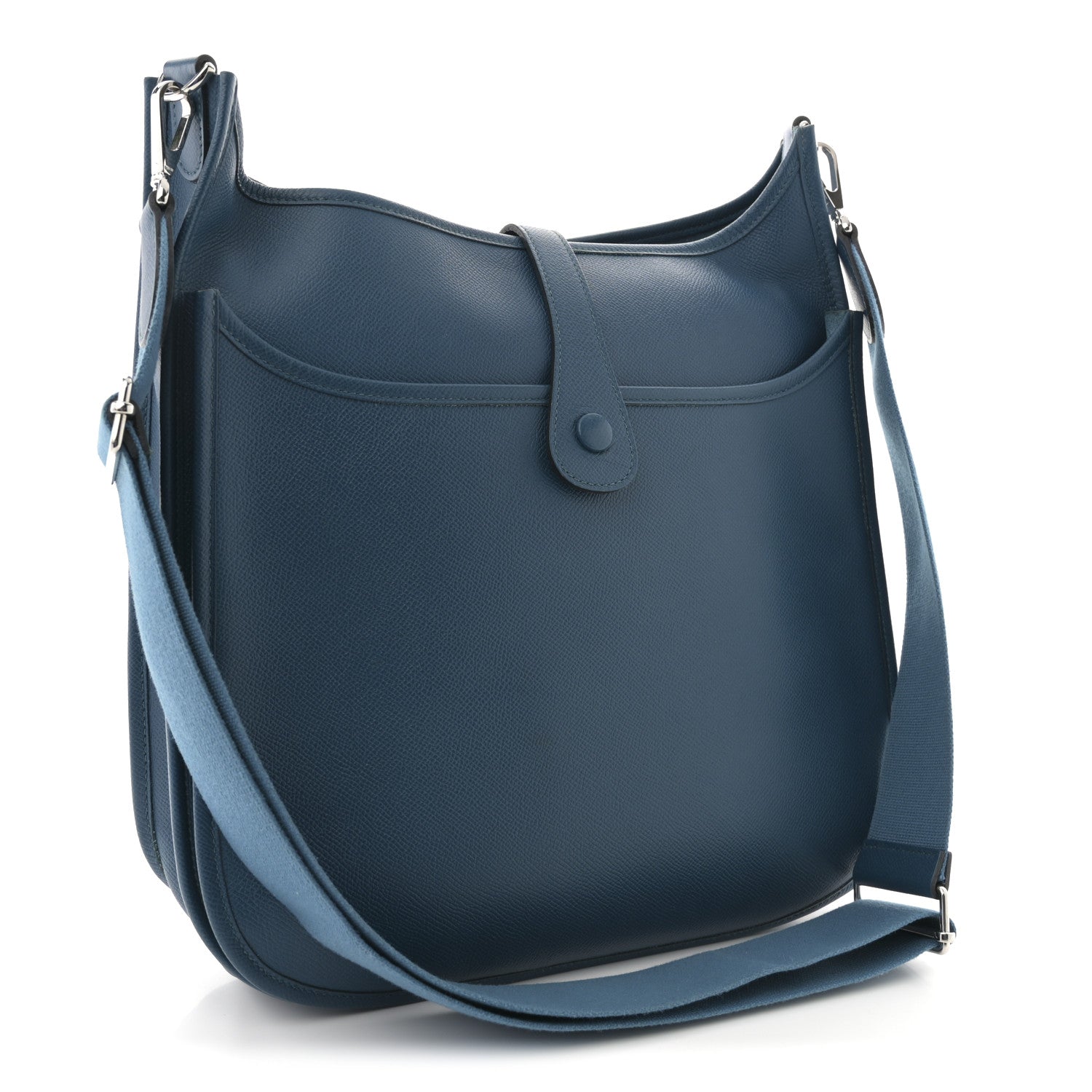 Hermes Epsom Evelyne III GM Cobalt 3 of 12