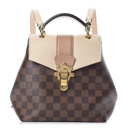 Louis Vuitton Damier Ebene Clapton Backpack Creme 1 of 11