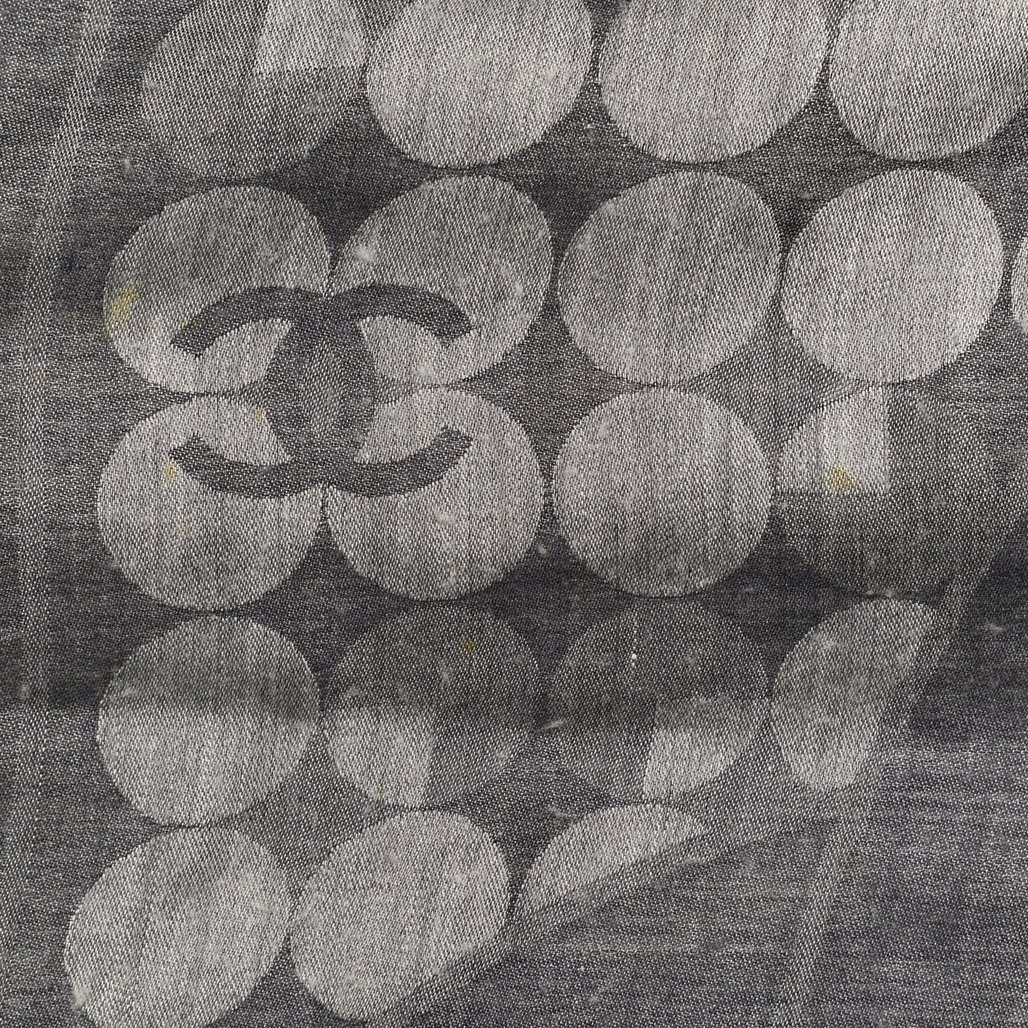 Cashmere Silk CC Scarf Grey