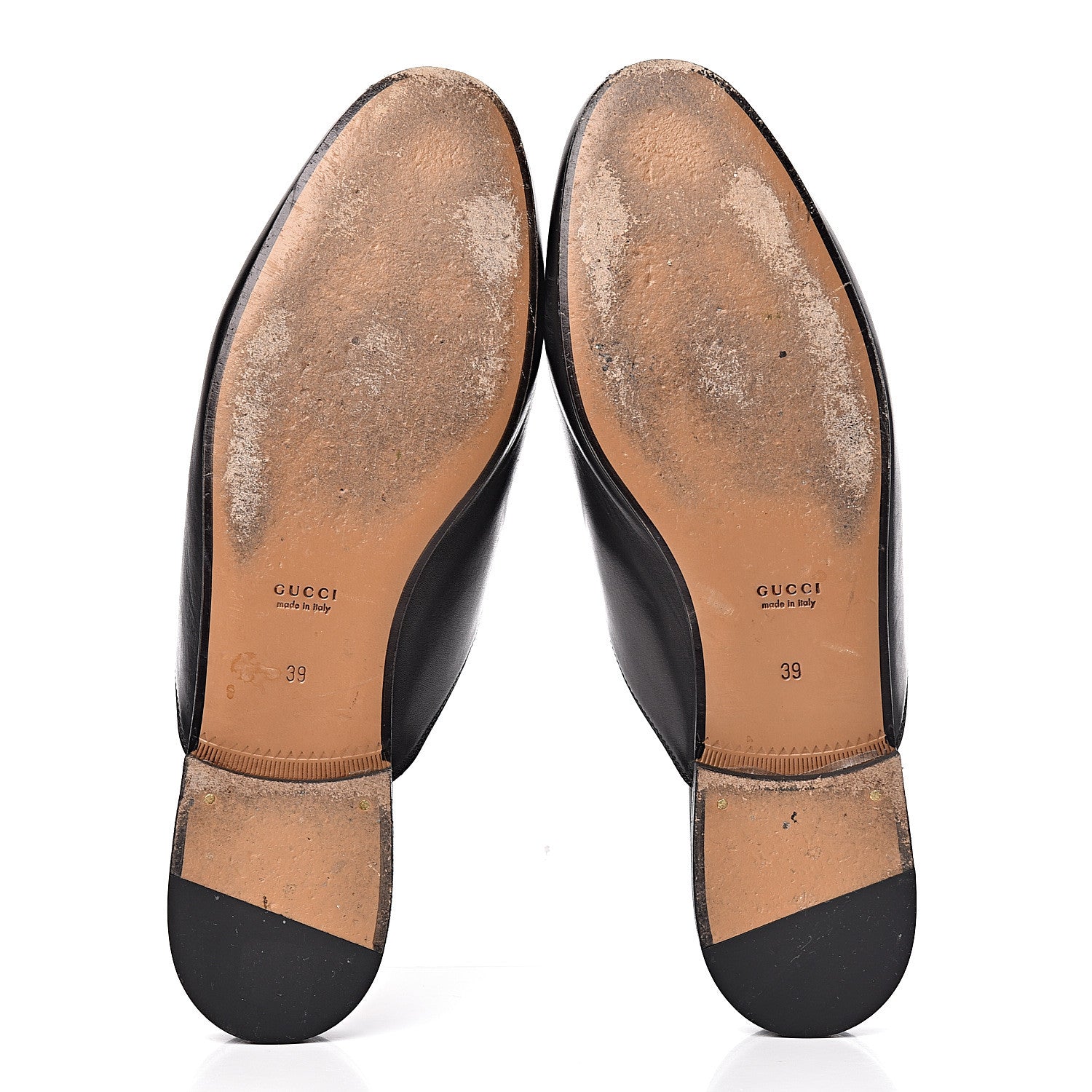 Gucci Calfskin Womens Princetown Slippers 39 Black 5 of 15
