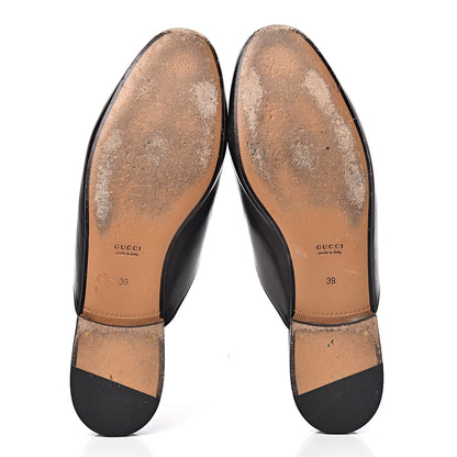 Gucci Calfskin Womens Princetown Slippers 39 Black 5 of 15
