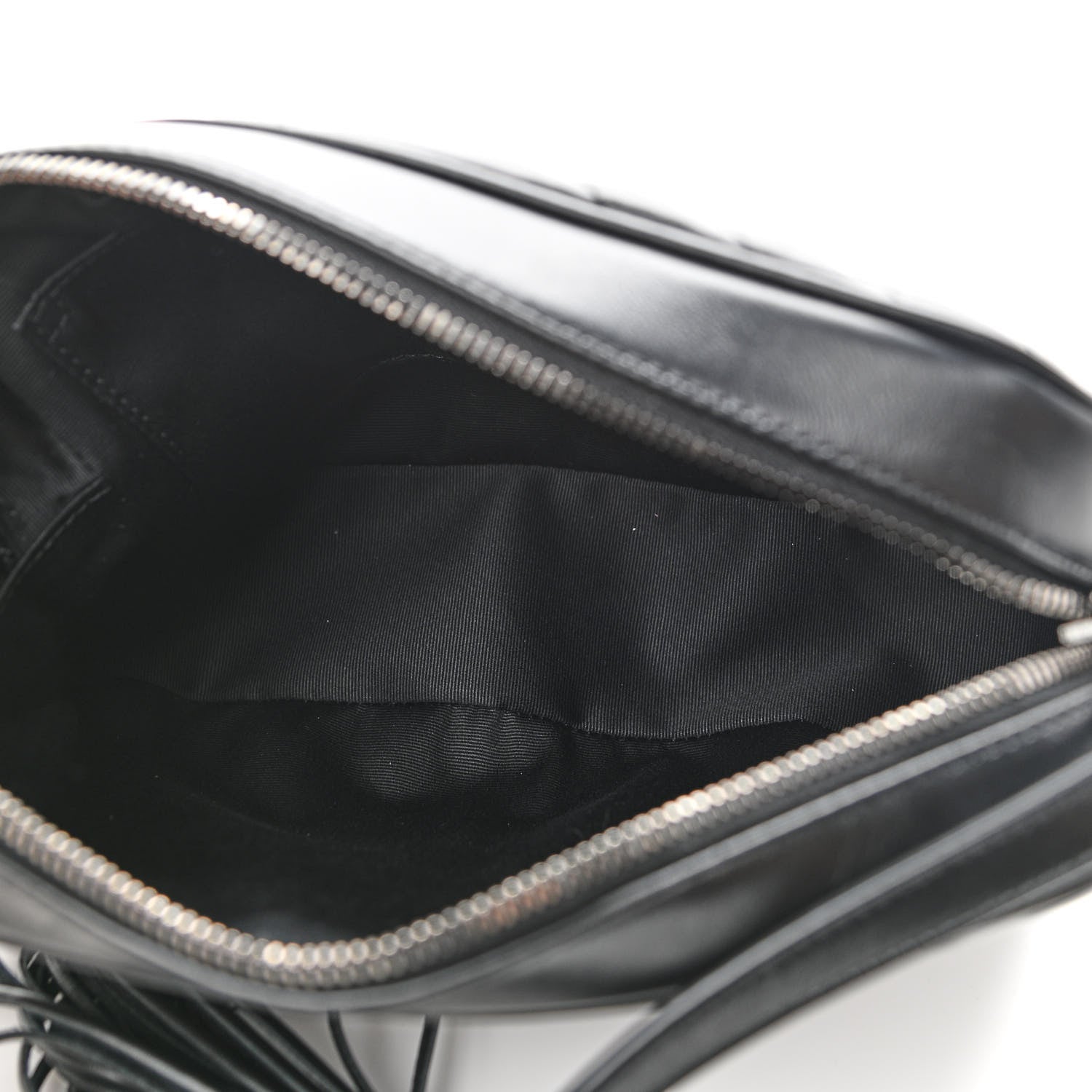 Saint Laurent Calfskin Matelasse Monogram Lou Camera Bag Black 5 of 10