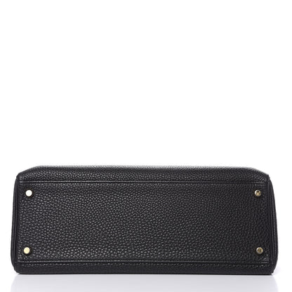 Hermes Togo Kelly Retourne 35 Black 8 of 35