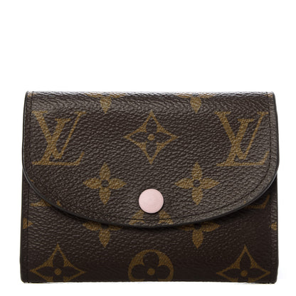 Louis Vuitton Monogram Rosalie Coin Purse Rose Ballerine 1 of 8