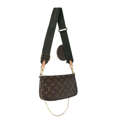Louis Vuitton Monogram Multi Pochette Accessories Kaki 3 of 12