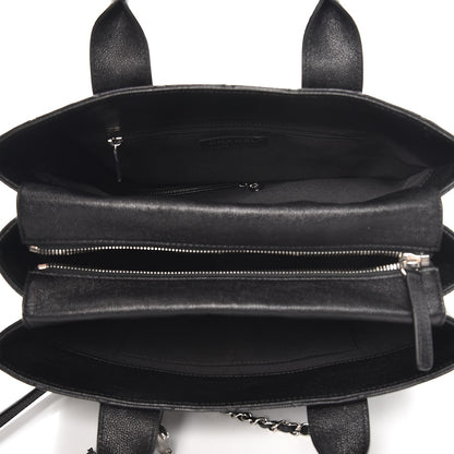 Chanel Caviar Quilted Urban Companion Top Handle Shopping Tote Black 5 of 7
