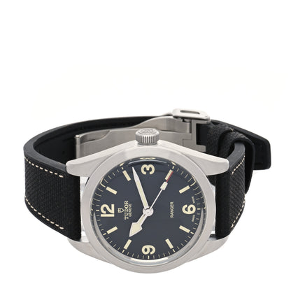 TUDOR Stainless Steel Fabric 39mm Oyster Prince Automatic Watch Black 79950 2 of 5
