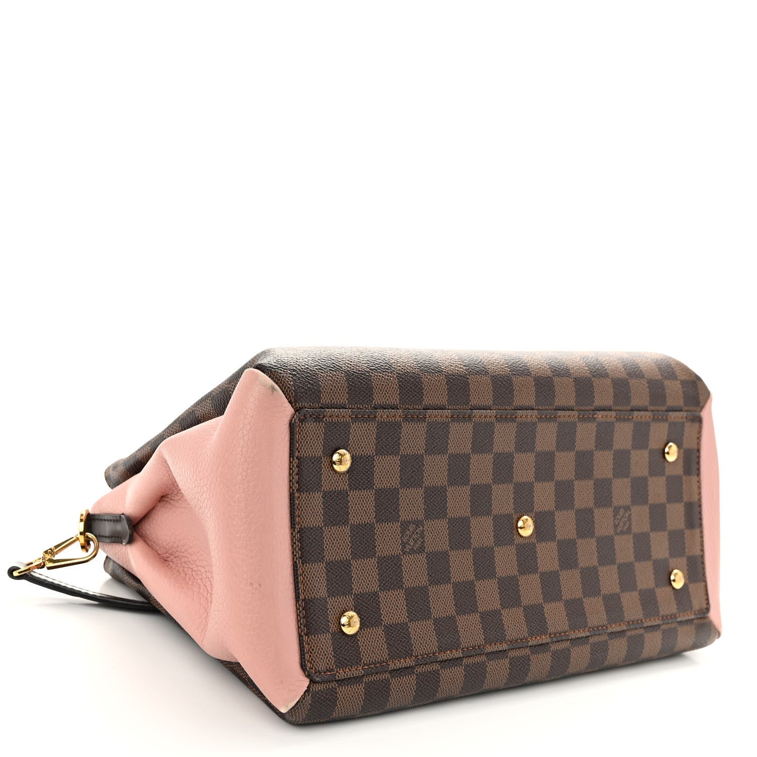 Louis Vuitton Cuir Taurillon Damier Ebene Normandy Magnolia 4 of 11