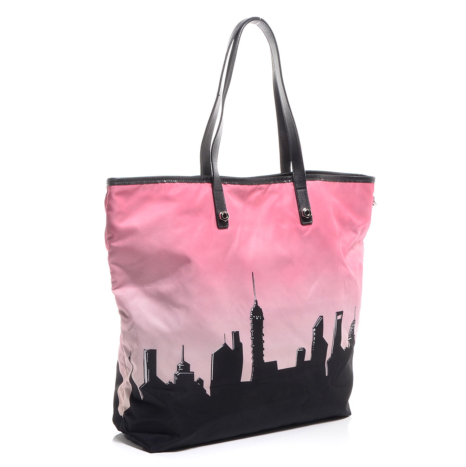 Prada Tessuto Nylon City Tote Sunshine 4 of 11