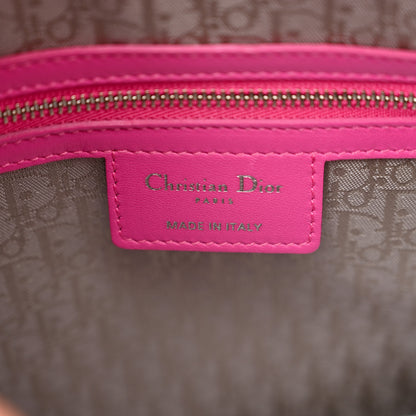 Christian Dior Lambskin Cannage Large Lady Dior Rose Sorbet 6 of 10