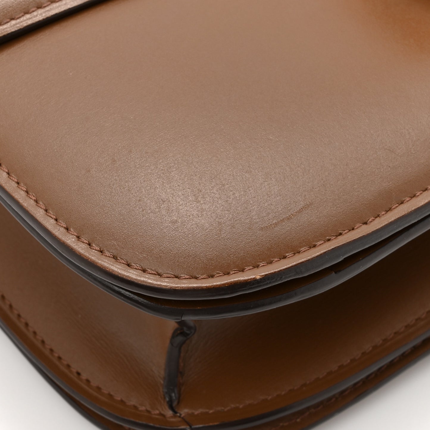 Smooth Calfskin Medium Classic Box Flap Bag Light Camel