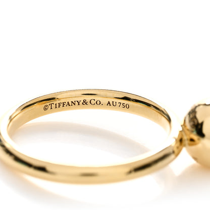Tiffany 18K Yellow Gold 8mm HardWear Ball Ring 52 6 4 of 4