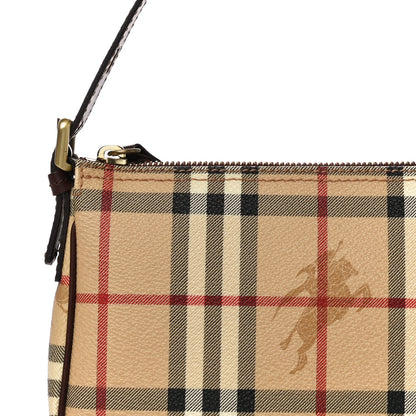 Burberry Haymarket Check Pochette Chocolate 10 of 11