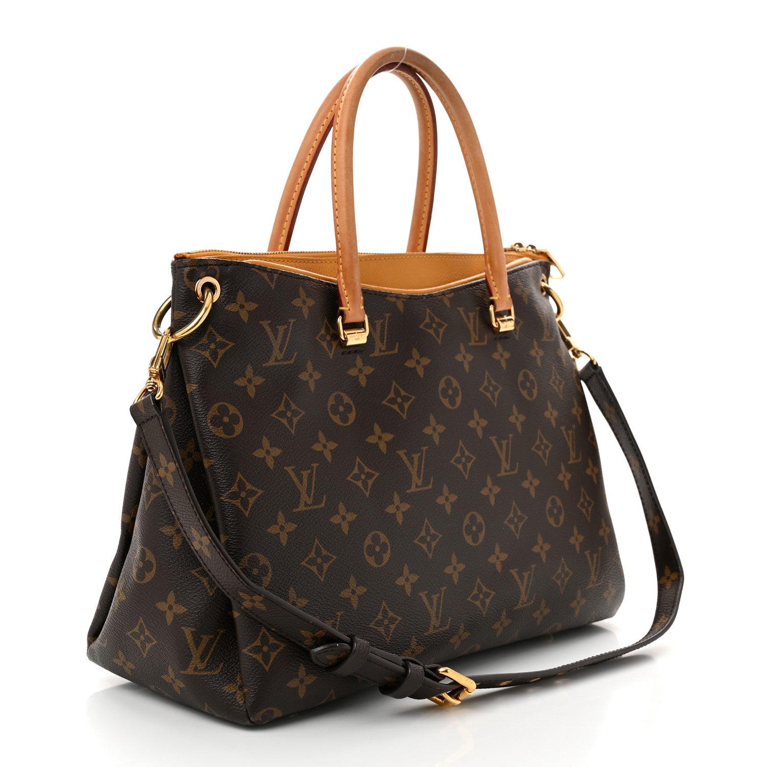 Louis Vuitton Monogram Pallas Safran 3 of 9