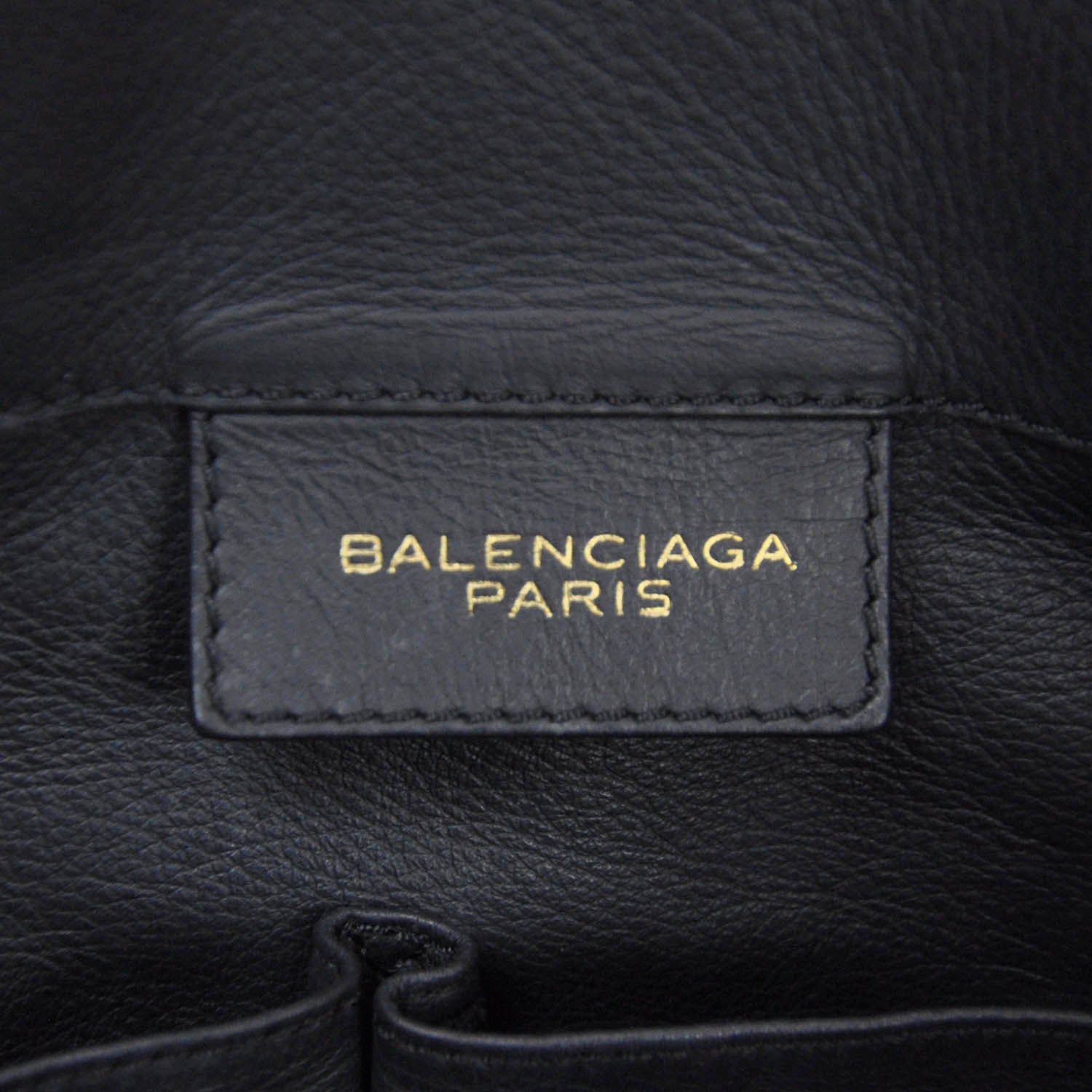 Balenciaga Veau Papier Basket Tote Black 7 of 8