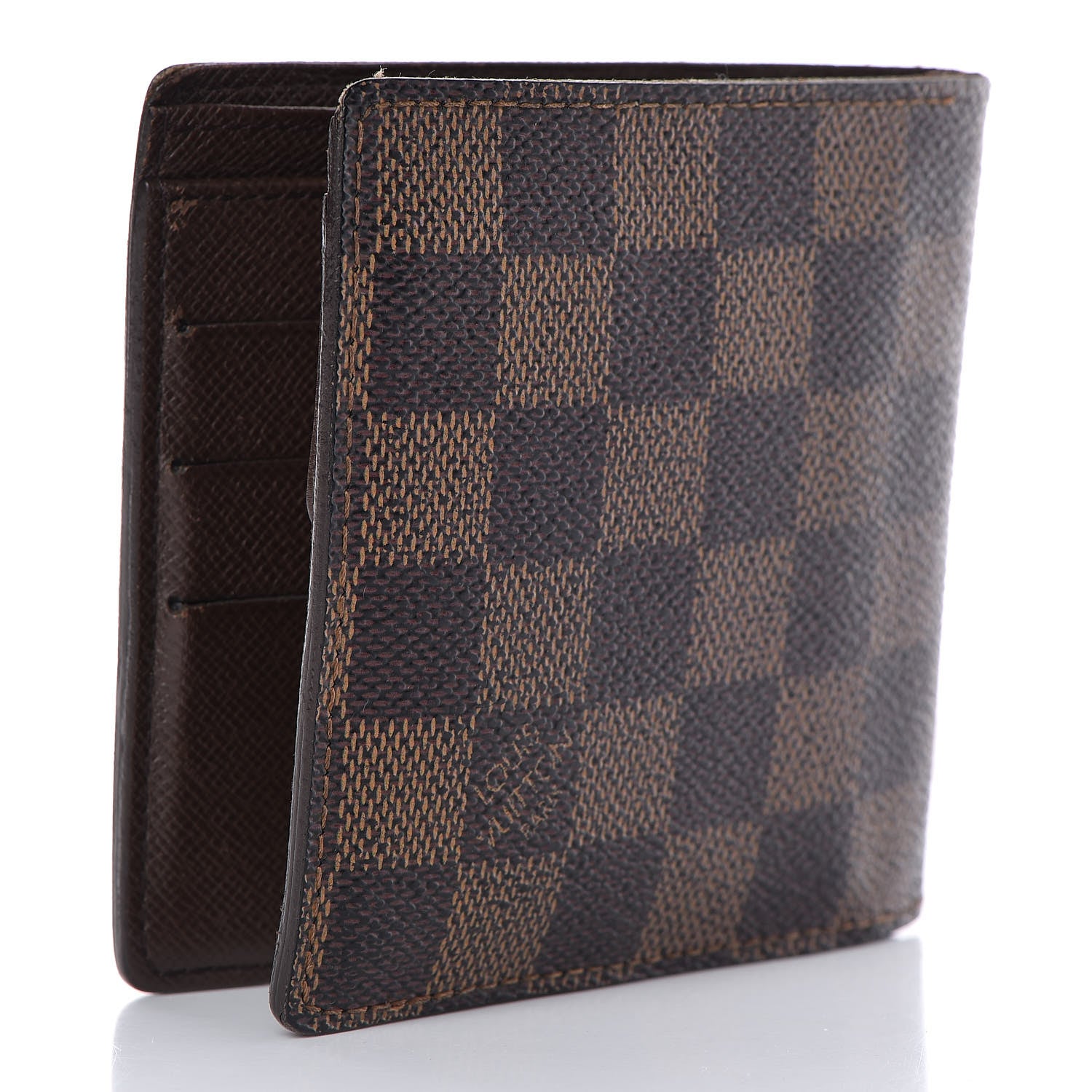 Louis Vuitton Damier Ebene Marco Wallet 4 of 11