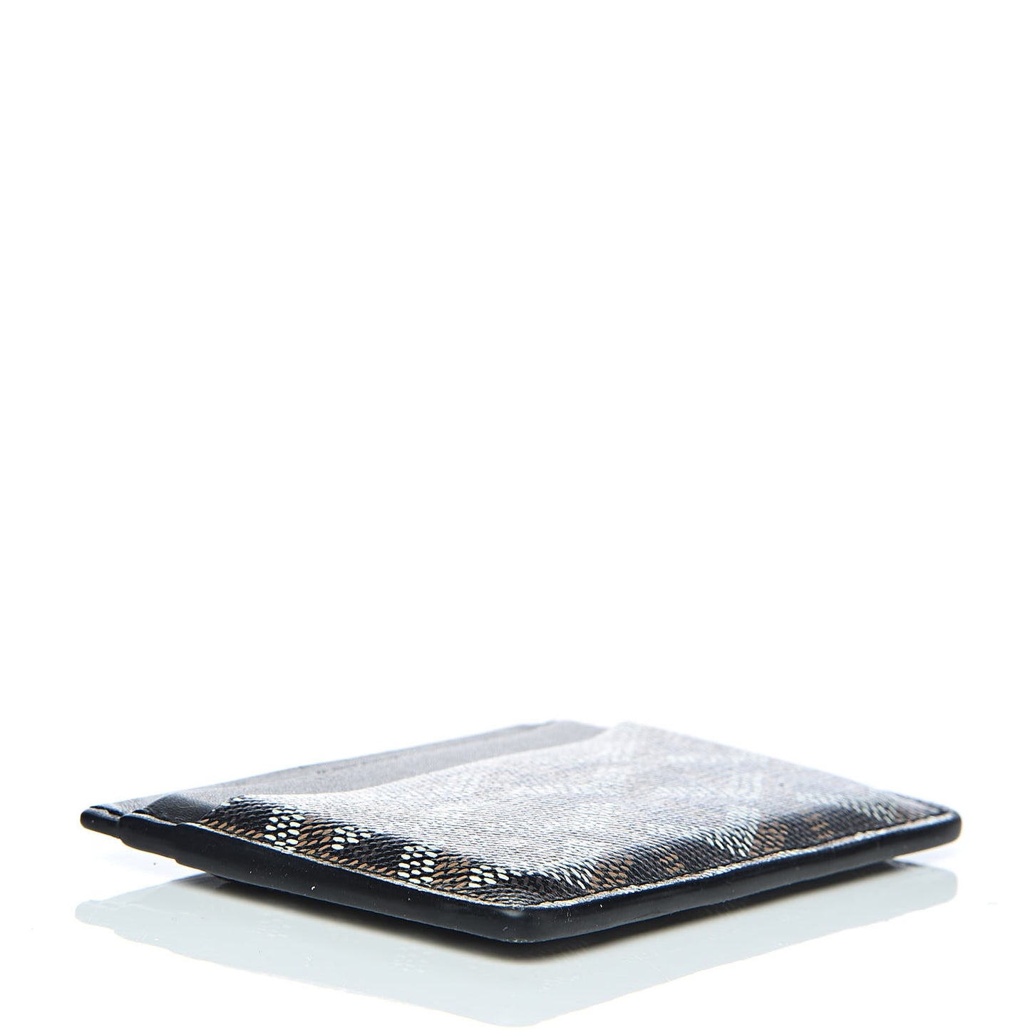 Goyardine Saint Sulpice Card Holder Black