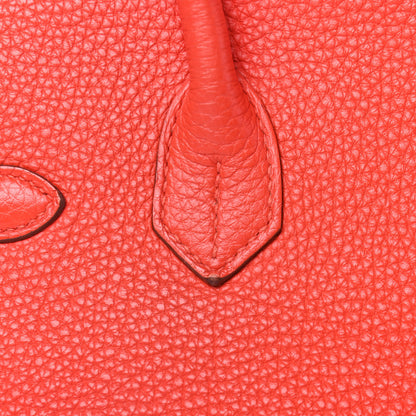 Hermes Togo Birkin 30 Capucine 13 of 15