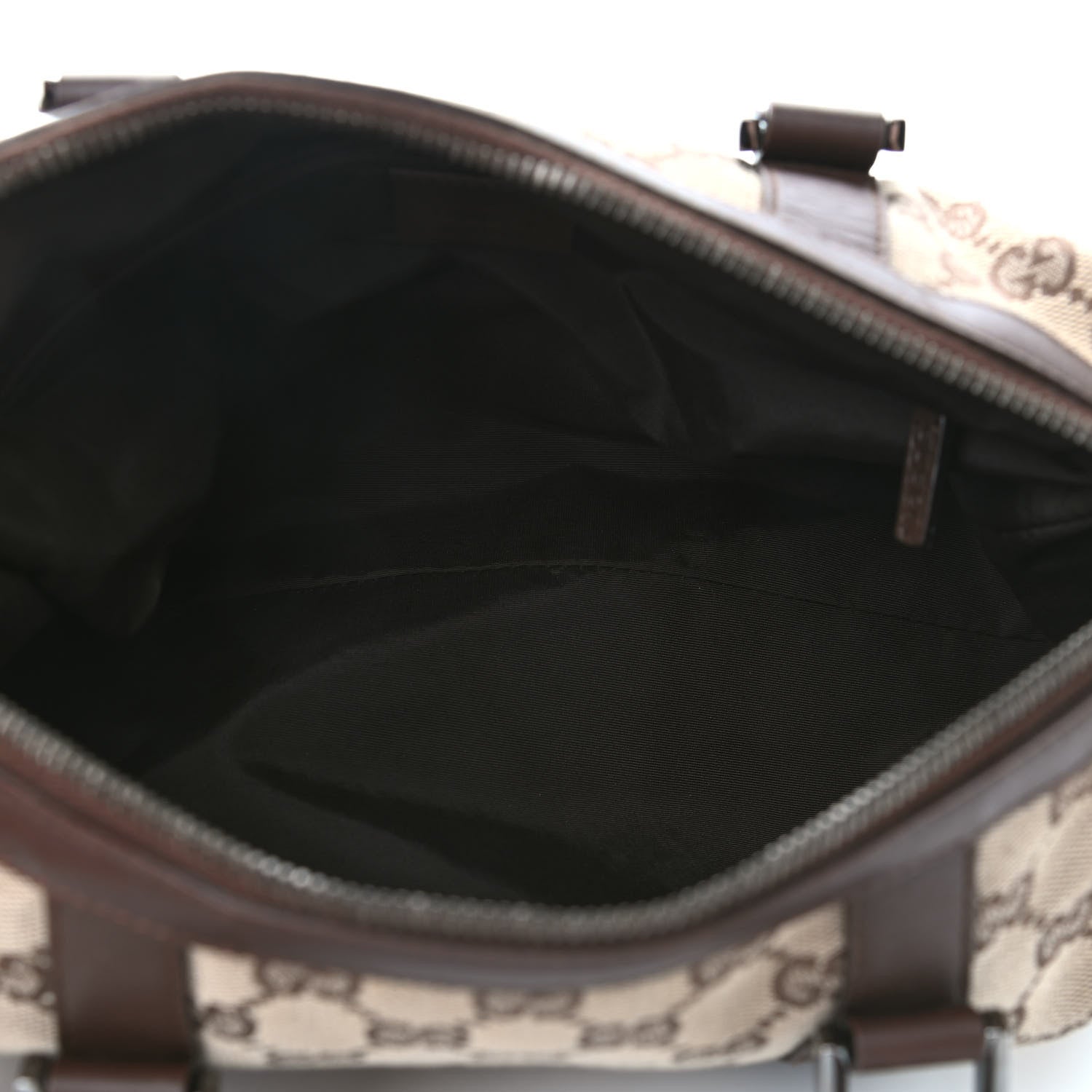 Gucci Monogram Mini Boston Dark Brown 5 of 10