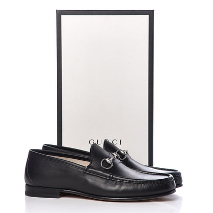 Gucci Calfskin Mens 1953 Horsebit Loafers 10 Black 10 of 10