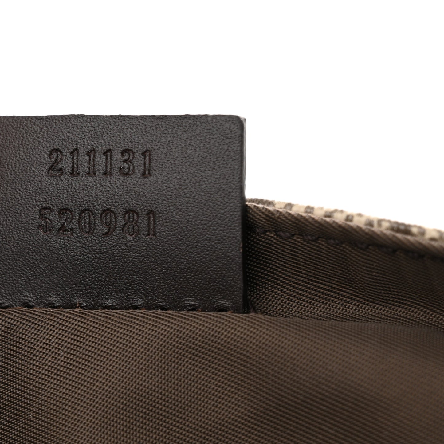 GG Plus Monogram Messenger Diaper Bag Dark Brown