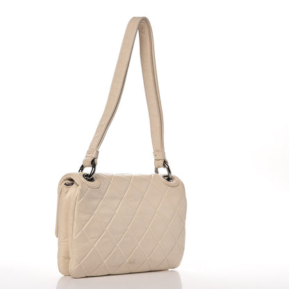 Chanel Lambskin Quilted Small Flap Ivory 3 of 11