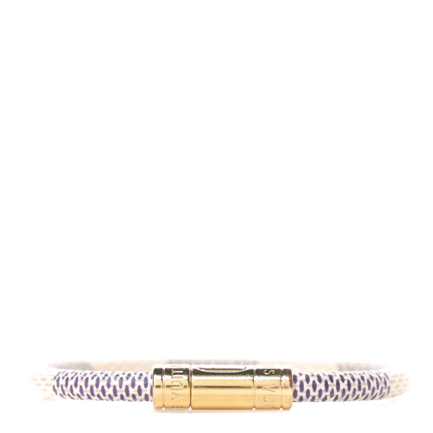 Louis Vuitton Damier Azur Keep It Bracelet 17 1 of 5