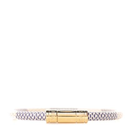 Louis Vuitton Damier Azur Keep It Bracelet 17 1 of 5