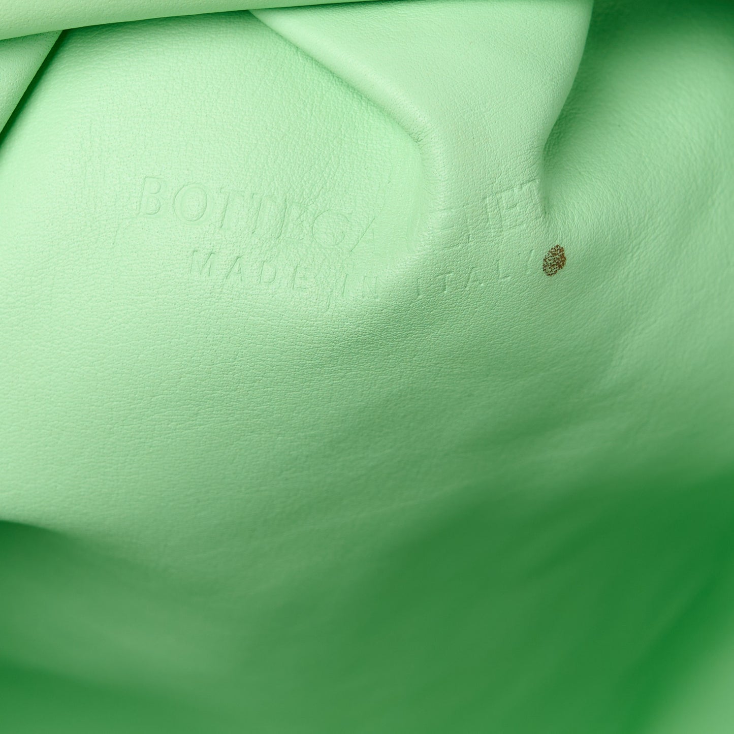 Calfskin Teen Pouch Wasabi