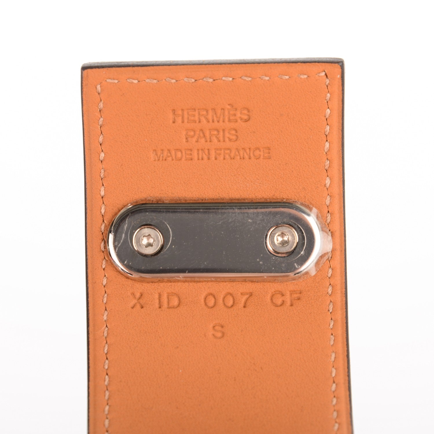 Hermes Epsom Swift Intense S Bracelet Rouge Grenat Rose Jaipur 4 of 5