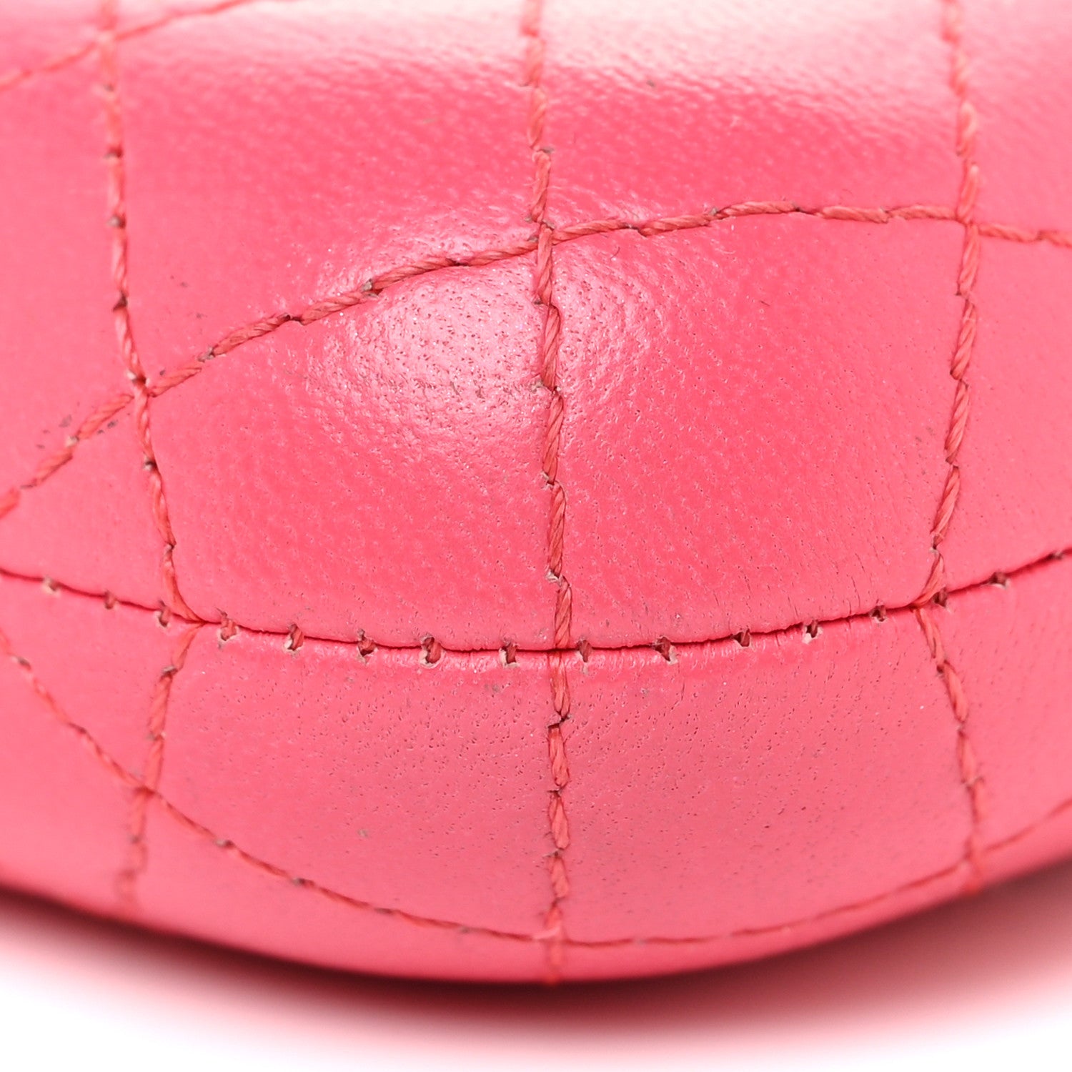 Chanel Lambskin Quilted Airpods Pro Case With Chain Pink 9 of 9