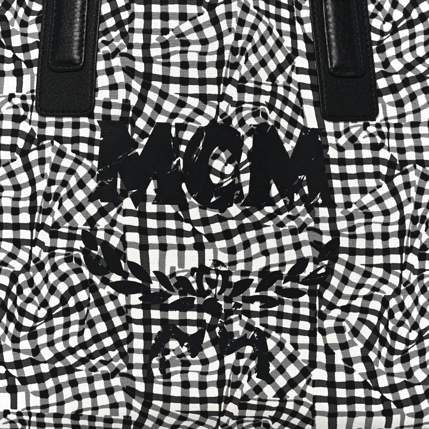 Visetos Medium Liz Reversible Shopper Tote Black