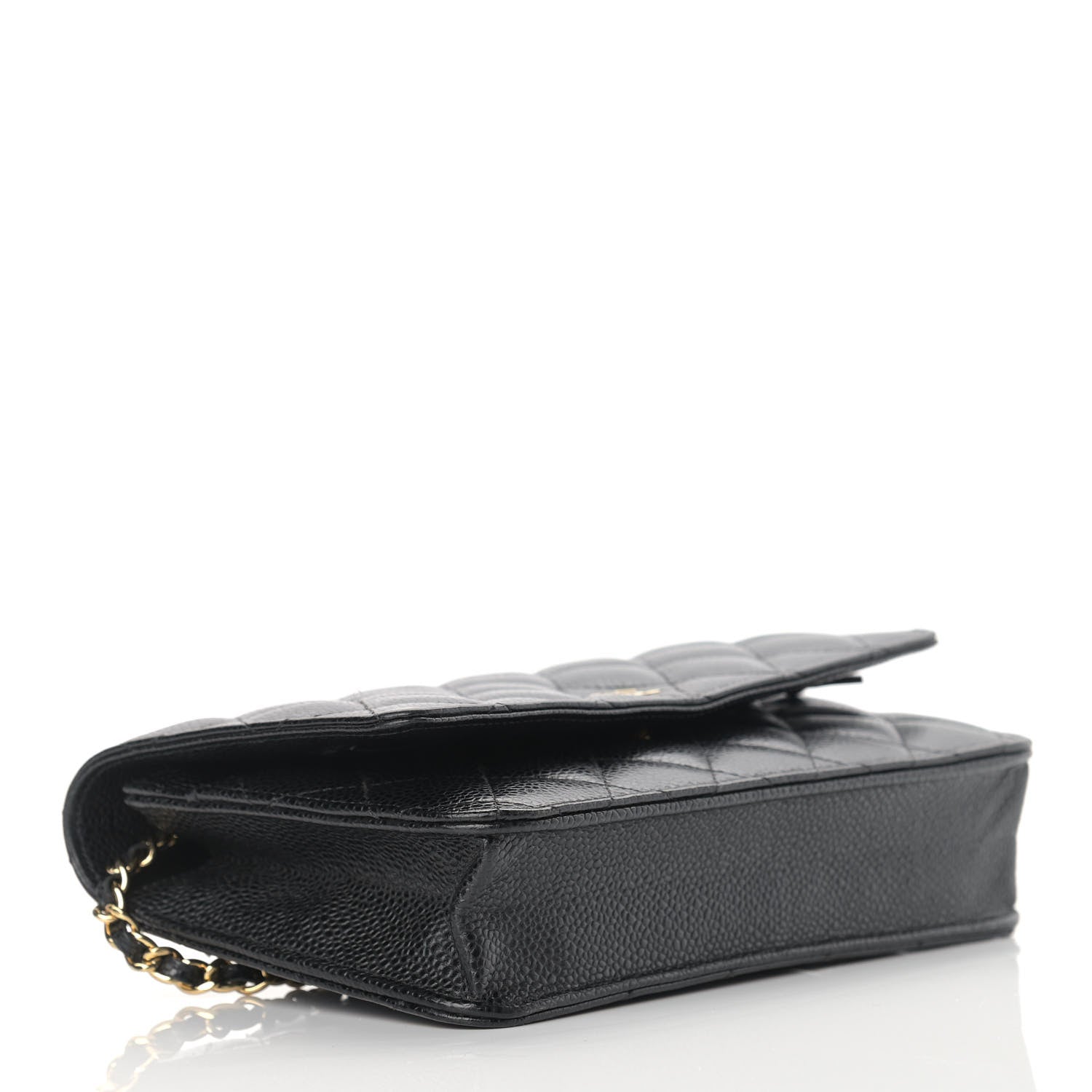 Chanel Caviar Quilted Wallet On Chain WOC Black 3 of 13