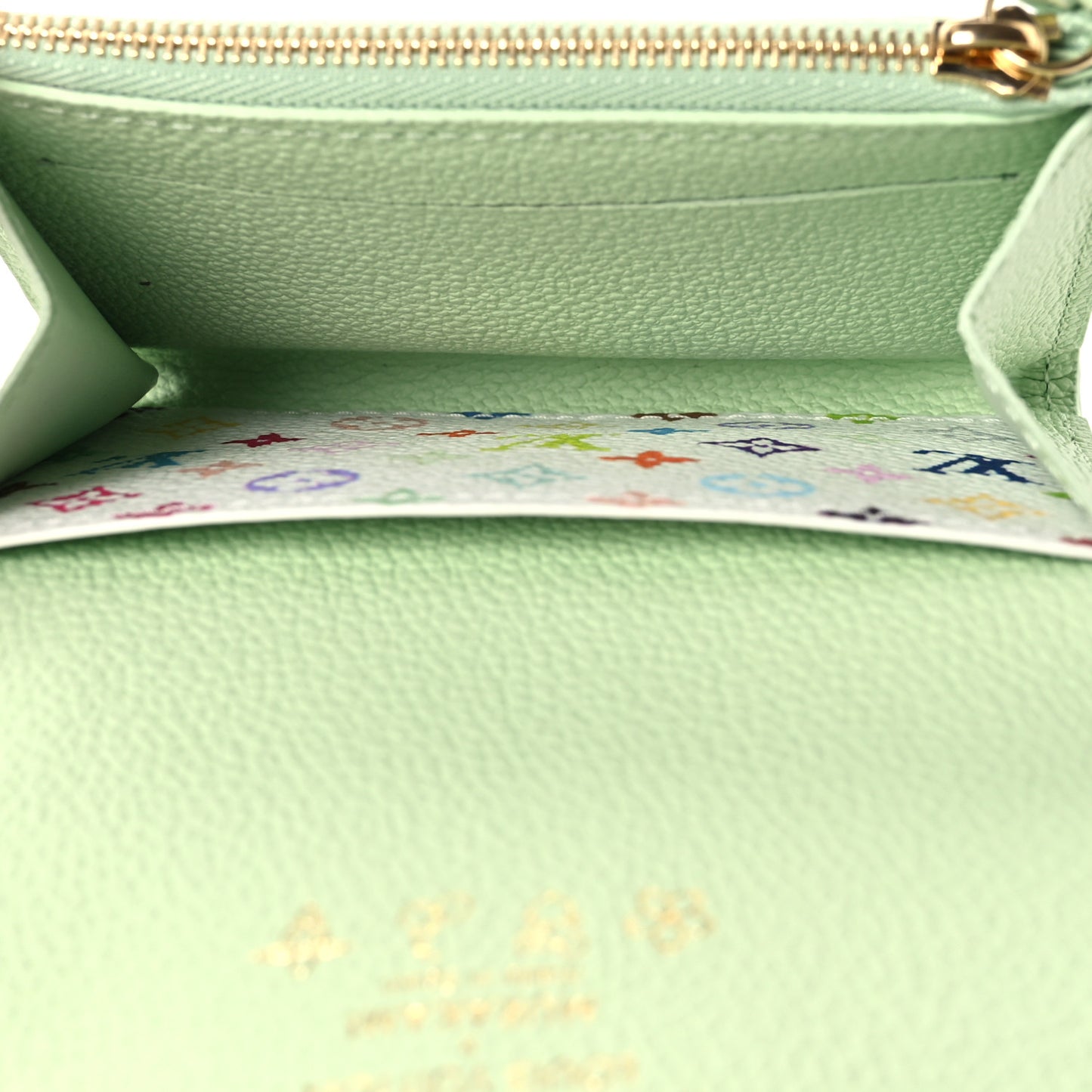 X TM Empreinte Monogram Rosalie Coin Purse Green Tea