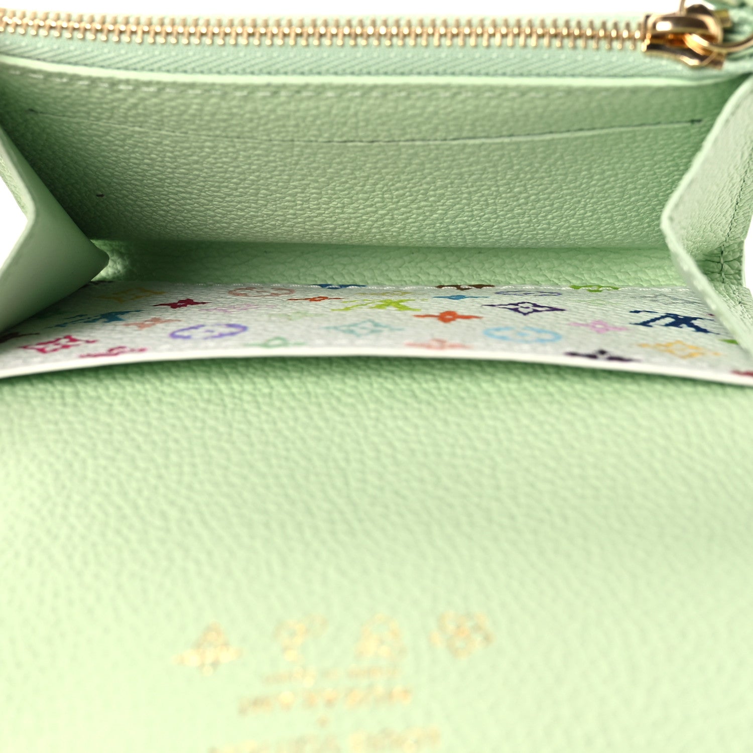 Louis Vuitton X TM Empreinte Monogram Rosalie Coin Purse Green Tea 5 of 6